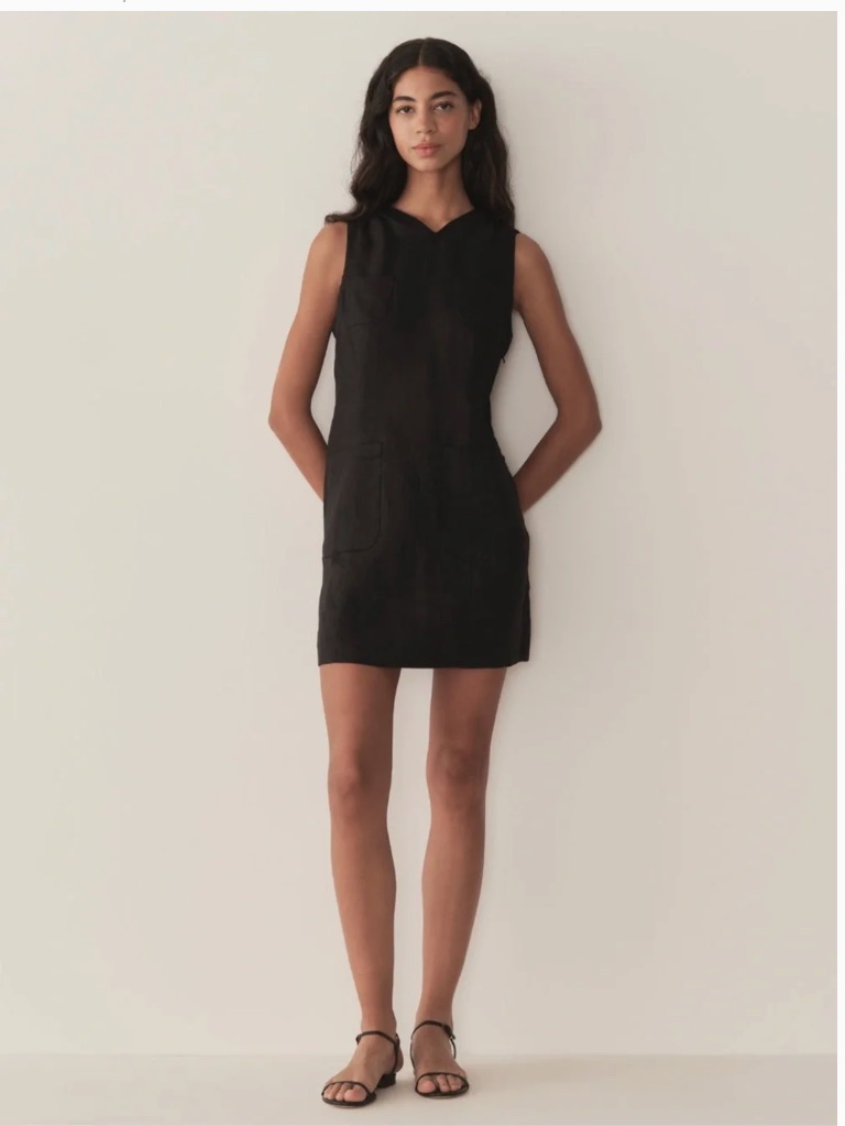 Doen Bennette Dress - Black - Small